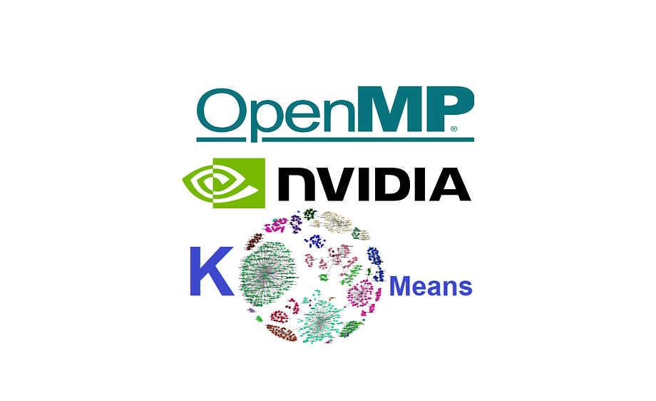 Kmeans Parallelism with OpenMp & Cuda Image